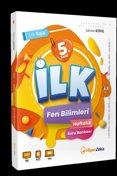 5.Sınıf İlk Fen Bilimleri Haftalık Soru Bankası Hiperzeka ürün görseli 1