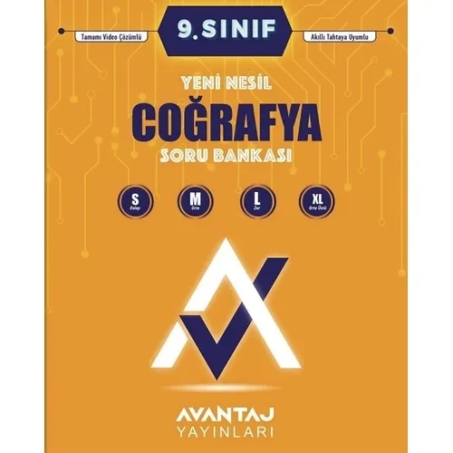 *Kampanya* Avantaj 9.Sınıf Coğrafya Soru Bankası ürün görseli 1