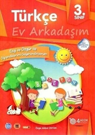 3D Sınıf Türkçe Ev Arkadaşım 4 Adım ürün görseli 1