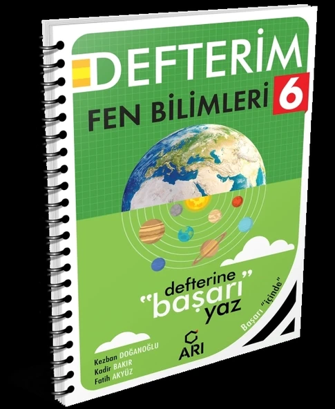 Arı 6.Sınıf Fen Bilimleri Defterim ürün görseli 1