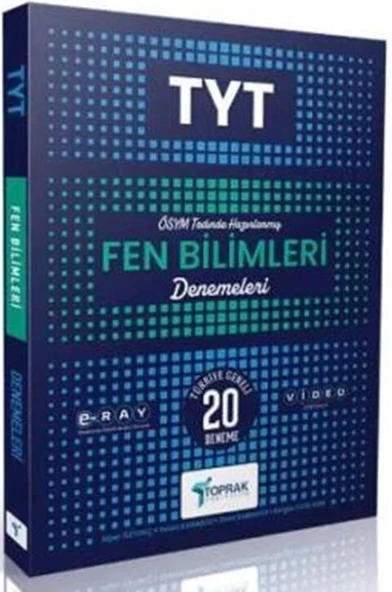 Toprak Tyt Fen Bilimleri Türkiye Geneli 20 Deneme ürün görseli 1