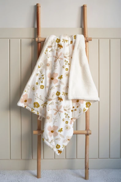 NOU Çiçek Bahçesi Welsoft Battaniye (80x120) - Floral Joys ürün görseli 1