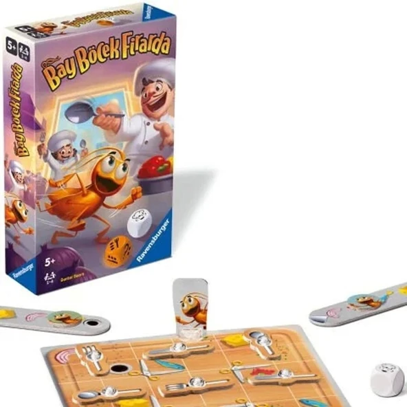 Mey İthalat® 248803 Bay Böcek Firarda - Seyahat Boy Kutu Oyunu ürün görseli 1