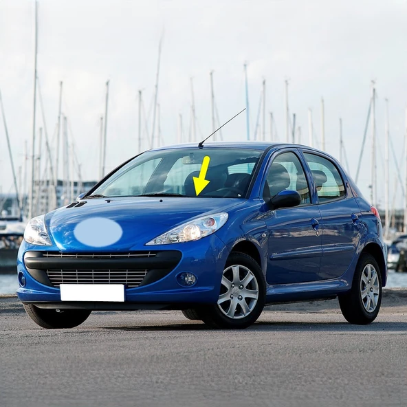 Peugeot 206+ Plus 2009-2013 Ön Cam Sol Sürücü Taraf Silecek Kolu ürün görseli 1
