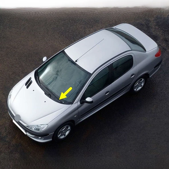 Peugeot 206 Sedan 2007-2011 Ön Cam Sol Sürücü Taraf Silecek Kolu ürün görseli 1