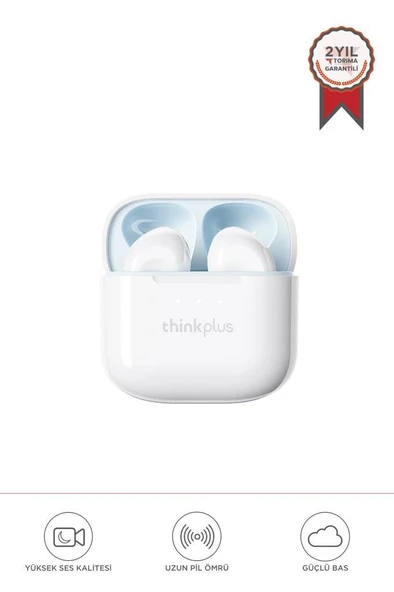 Bluetooth Kulaklık Kulak İçi Thinkplus Kablosuz Kulaklık LP23 Beyaz ürün görseli 1