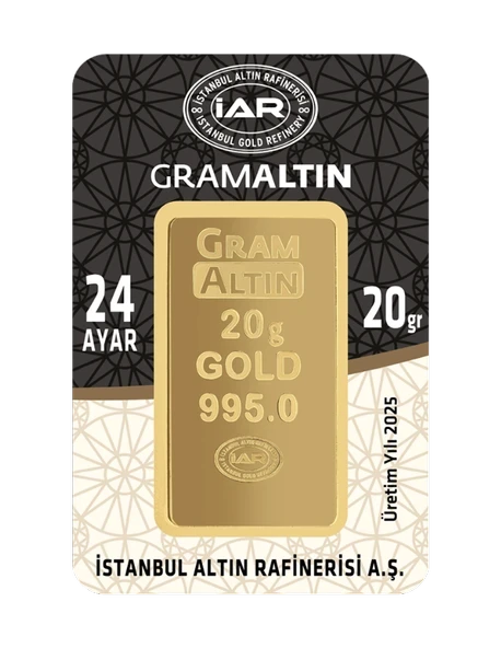 20 GRAM 24 AYAR İAR GRAMALTIN ürün görseli 1