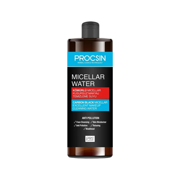 Procsin Aktif Karbon Makyaj Temizleme Suyu 400ml ürün görseli 1