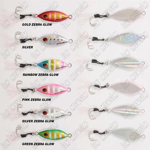 Ryuji Slow King 5,5cm 20gr Jig Yem - Resim 2