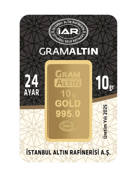 10 GRAM 24 AYAR İAR GRAMALTIN ürün görseli 1