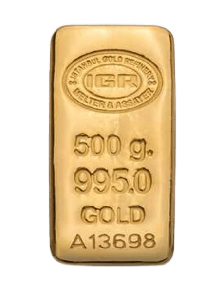 500 GRAM 24 AYAR KÜLÇE ALTIN ürün görseli 1