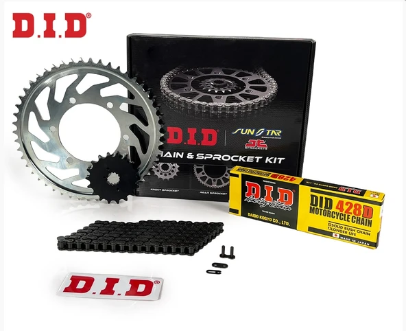 Zincir Dişli Seti Yamaha Xsr 125cc Arka -4 2021-2024 ürün görseli 1