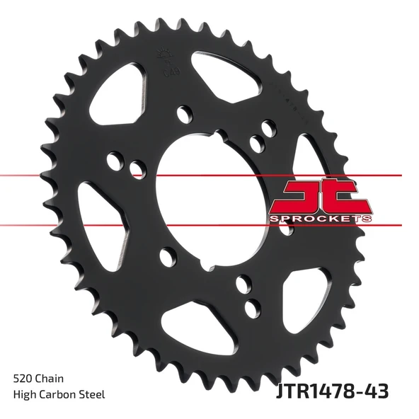 ARKA DİŞLİ JTR1478-43 ürün görseli 1