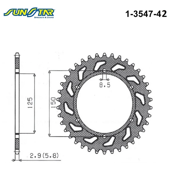 ARKA DİŞLİ KTM SMT 890cc DİŞLİ SAYISI : -1 2024 - Resim 2