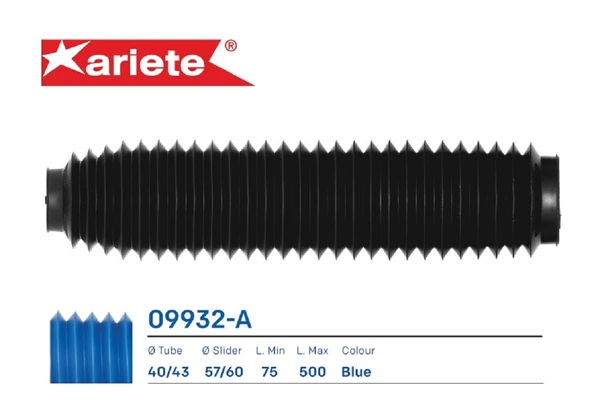 AMORTİSÖR KÖRÜĞÜ ÜST 4043 mm ALT 5760 mm UZUNLUK 75500 mm MAVİ 2008-2016 ürün görseli 1
