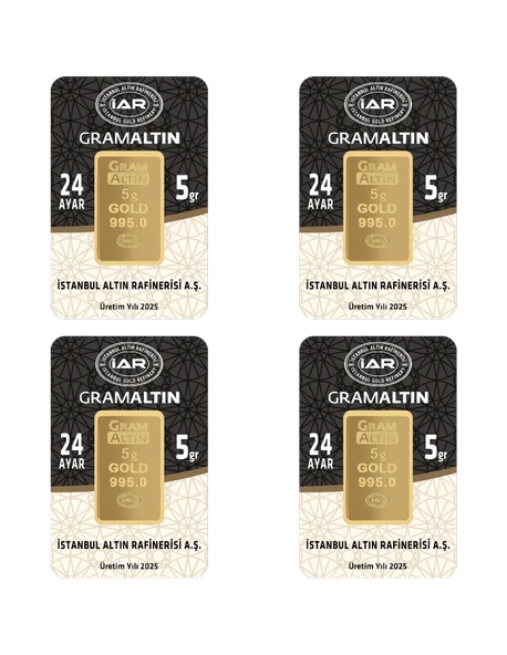 20 GRAM 24 AYAR İAR GRAMALTIN ( 5gr x 4 Adet ) ürün görseli 1