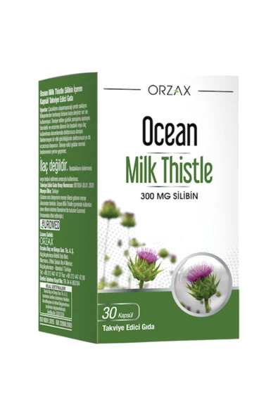 Ocean Milk Thistle 30 Kapsül ürün görseli 1