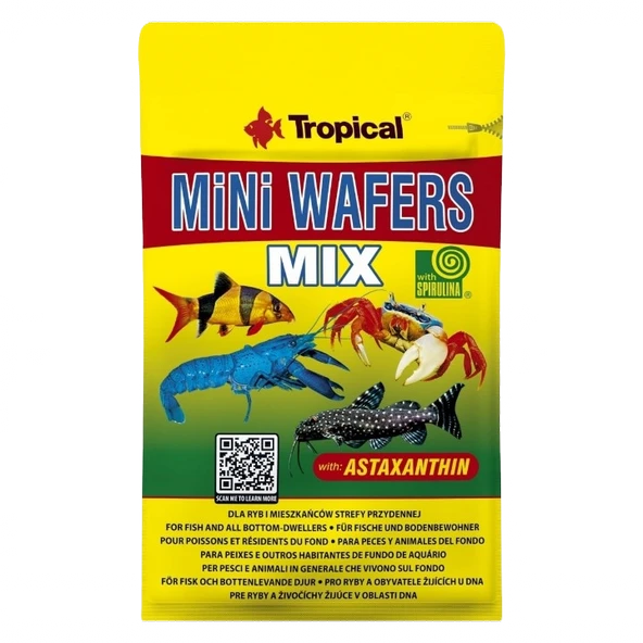 Tropical Mini Wafers Mix 18Gr ürün görseli 1