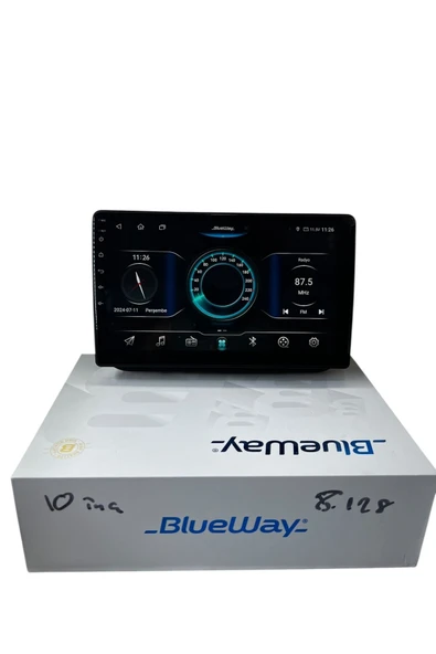 Skoda Fabia 2007-2014 BLUEWAY 8-128 TAM PROFESYONEL OEM MULTİMEDİA ürün görseli 1