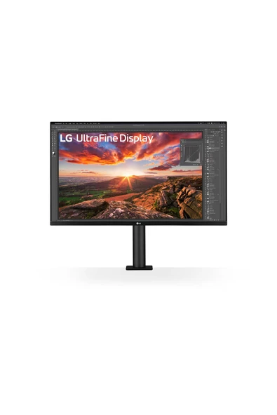 LG 31.5'' 32UN880K-B 60Hz 5ms IPS UHD Pivot FreeSync Monitör ürün görseli 1