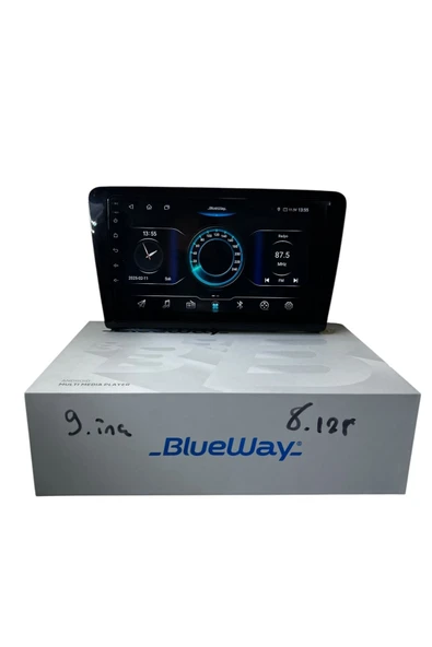 Skoda Rapid 2013-2018 BLUEWAY 8-128 TAM PROFESYONEL OEM MULTİMEDİA ürün görseli 1