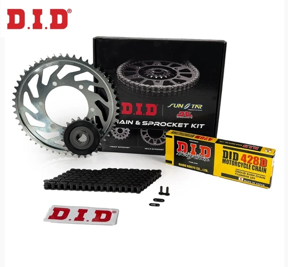Zincir Dişli Seti Honda Cb F 125cc Ön +1 2021-2024 ürün görseli 1
