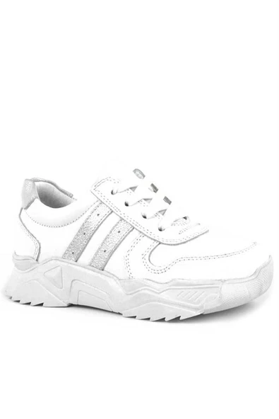 Rakerplus Hakiki Deri Kız Çocuk Sneakers Ayakkabı ürün görseli 1