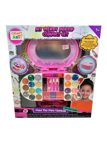 CRAFT AND ARTS MY TRENDY MAKYAJ KOMPAKT SETI S2277 ürün görseli 1