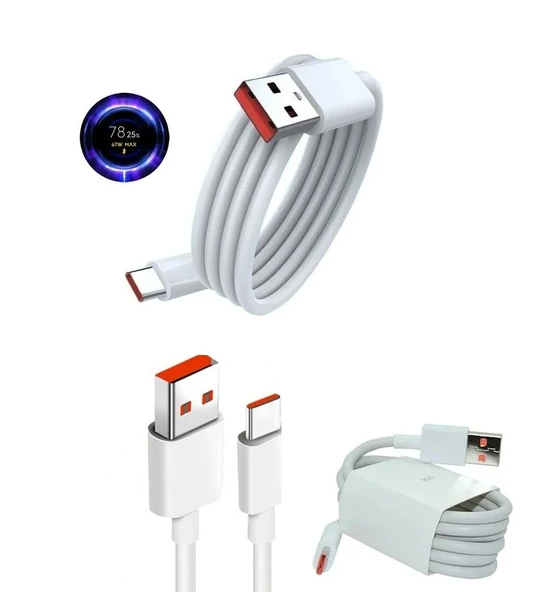 Tonex 67W 6A Şarj Data Usb Kablosu (Saniye Gösterir Kutusuz) ürün görseli 1