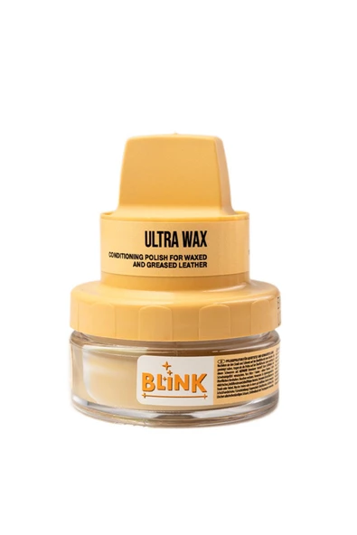 Blink Ultra Wax Yağlı Deri Cilası Naturel Renk 50 ml ürün görseli 1