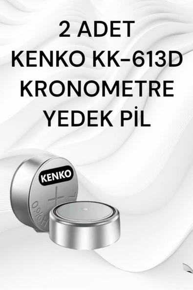 Kronometre Yedek Pili 2 Adet AG10 Öğrenci Ders Çalışma Saati Pili YEDEK PİL 2 ADET Kenko ürün görseli 1