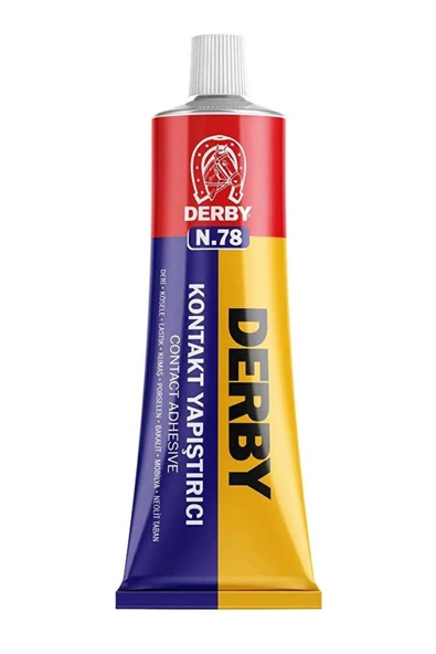 Derby N.78 Kontakt Tüp 125g Büyük Boy Deri Yapıştırıcı ürün görseli 1