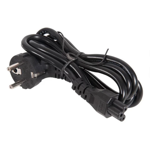 3x1 Yonca power güç kablosu notebook adaptör kablosu 3m - Resim 3