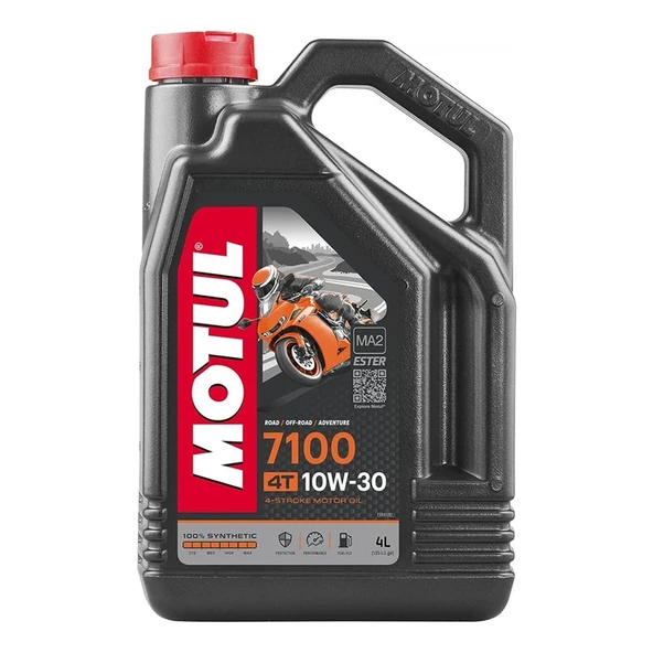 Motul 7100 4T 10W30 4 Lt Motosiklet Yağı ürün görseli 1