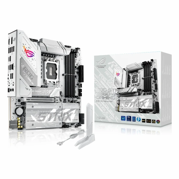 Asus ROG Strix B860-G Gaming WiFi DDR5 (9066MHz)OC M.2 HDMI/DP/USB-C PCIe 5.0 1851P mATX Anakart ürün görseli 1