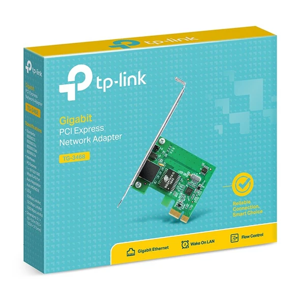 TP-Link TG-3468 PCI-EX Gigabit Ethernet Kartı ürün görseli 1