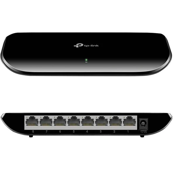 TP-Link TL-SG1008D 8 Port 10/100/1000 Gigabit Switch ürün görseli 1