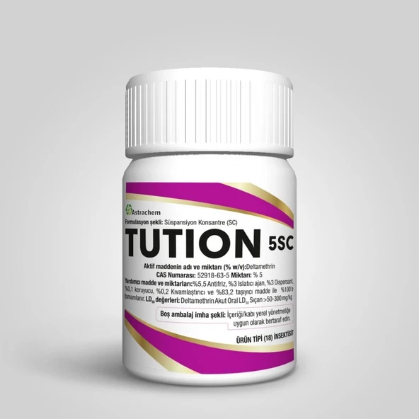 Tution Haşere İlacı 5 SC 50 ML ürün görseli 1