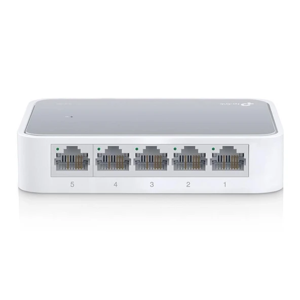 TP-Link TL-SF1005D 5-Portlu 10/100Mbps Masaüstü Switch ürün görseli 1