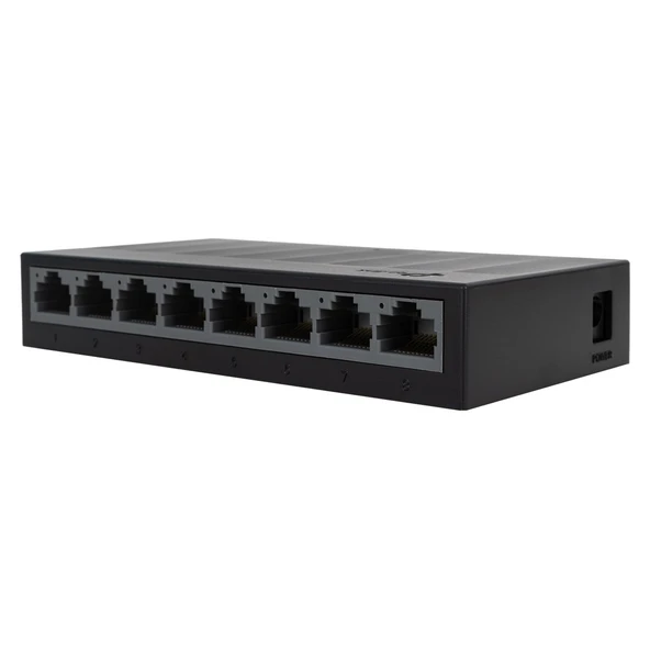 TP-Link LS1008G 8 Port Masaüstü Gigabit Desktop Switch ürün görseli 1