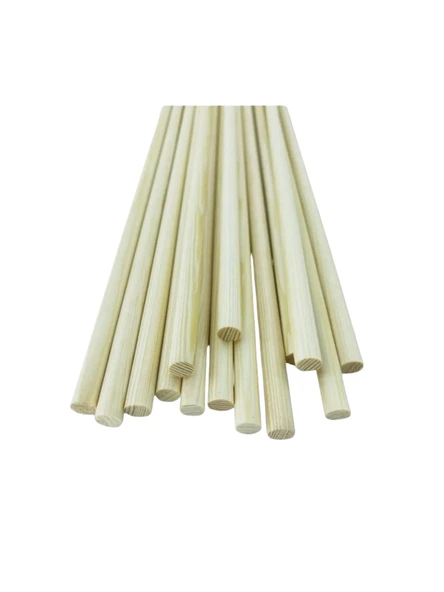 OKCUBABA Ahşap Ok Şaftı 5 Adet 1. Kalite Sarı Çam  80cm (32 inç) - 25-60 Libre ürün görseli 1