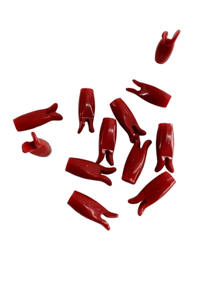 Okçubaba Koç Gez Kırmızı 5 Adet Polycarbonate Resin Dayanıklı ve Hafif Okçuluk Gezi ürün görseli 1