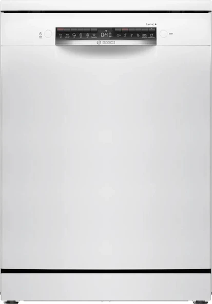 Bosch SMS4EKW63T Bulaşık Makinesi Solo Beyaz ürün görseli 1