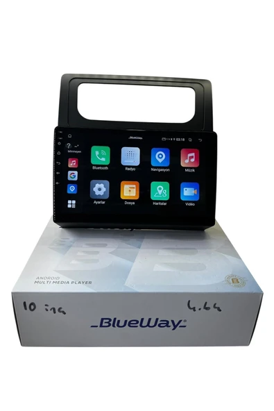 WW Caddy 2004-2015 BLUEWAY 4-64 PROFESYONEL OEM MULTİMEDİA ürün görseli 1