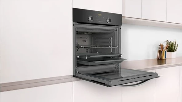 Profilo FRMA325S Ankastre Fırın 6 Program Siyah - Resim 3