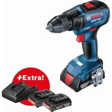 BOSCH GSR 18V-50 Akülü Vidalama Makinesi 3*2,0 Ah ürün görseli 1