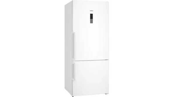 Siemens KG76NCWE0N Buzdolabı No Frost Beyaz Alttan Donduruculu ürün görseli 1