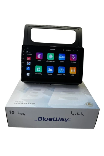 WW Caddy 2004-2015 BLUEWAY 4-64 PROFESYONEL OEM MULTİMEDİA - Resim 2