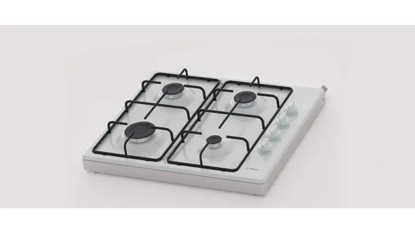 Bosch PBP0C2K80O Ocak Set Üstü Gazlı Beyaz ürün görseli 1