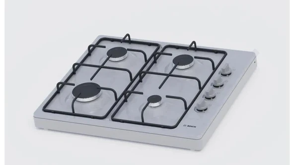 Bosch PBP0C5K80O Ocak Set Üstü Gazlı Paslanmaz Çelik ürün görseli 1